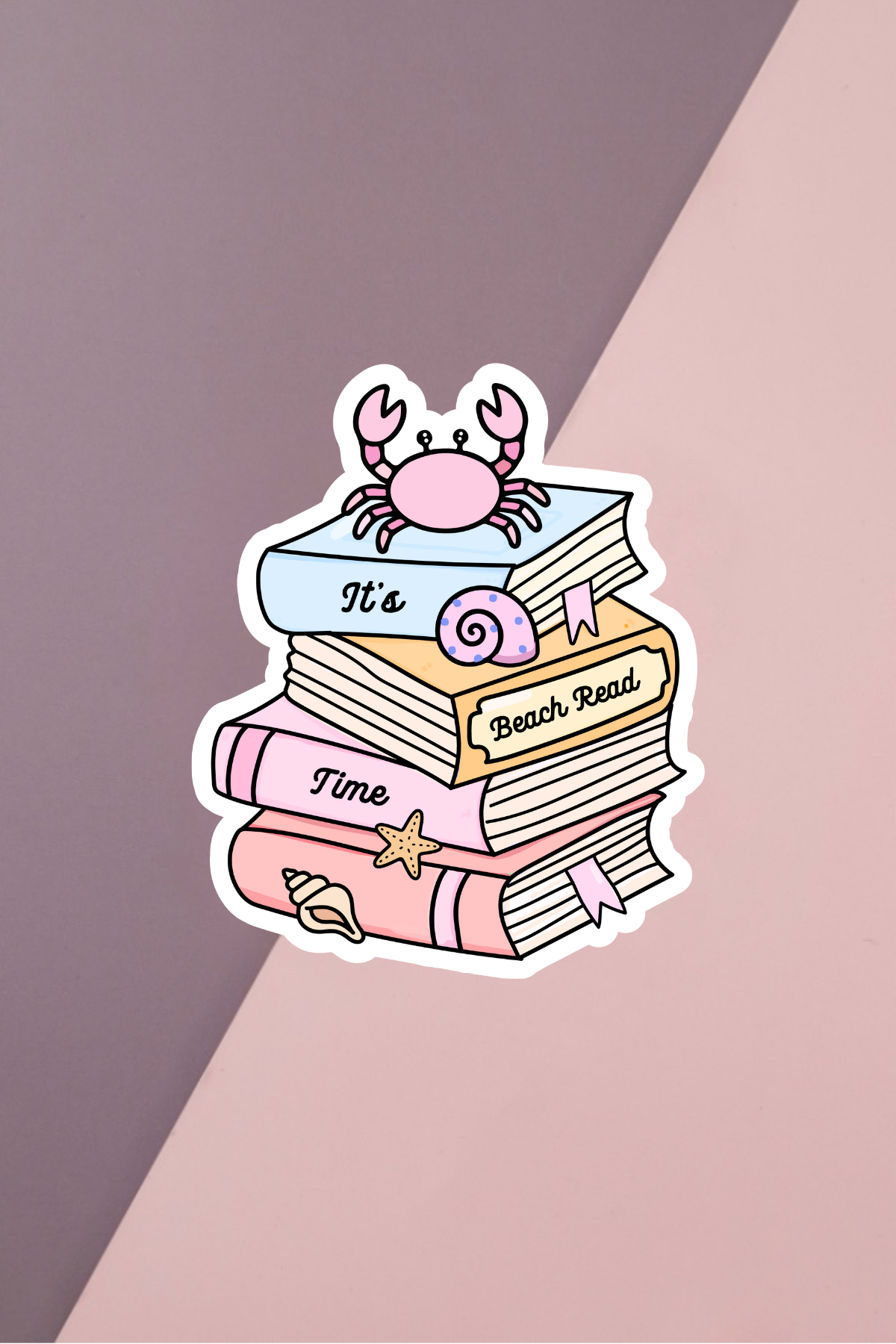 It's Beach Read Time Sticker