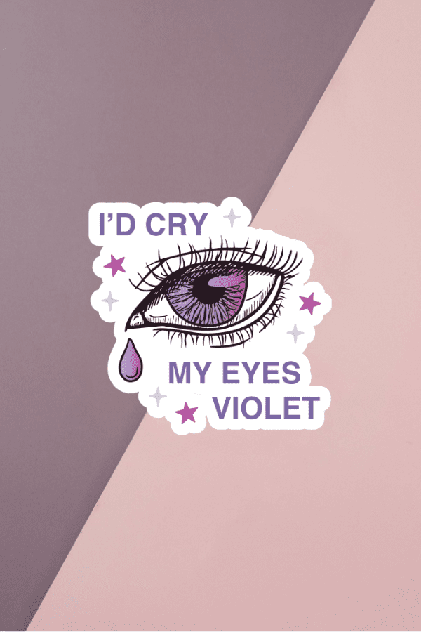Violet Sticker