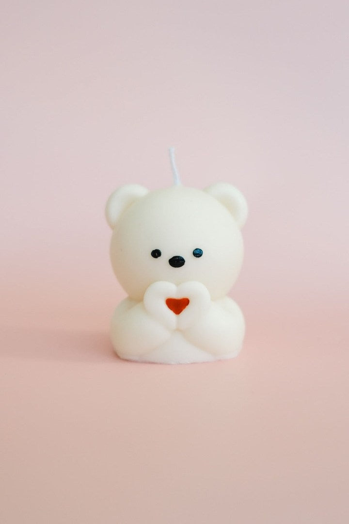 Love Bear Candle - faith&joy