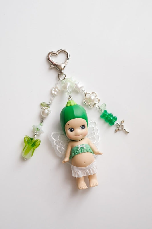 Zucchini Sonny Angel Keychain