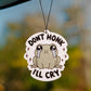 Don't Honk I'll Cry - Lemon Air Freshener - faith&joy