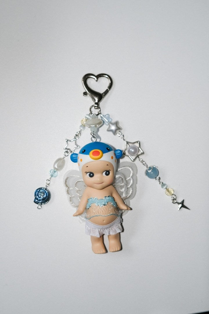 Blowfish Sonny Angel Keychain