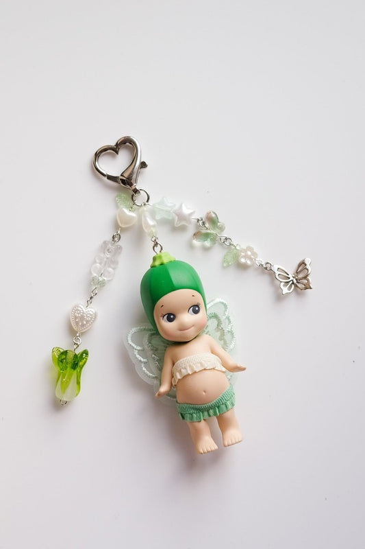 Zucchini Sonny Angel Keychain