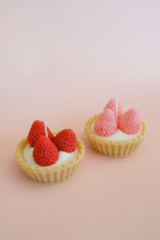 Strawberry Tart Candle - faith&joy