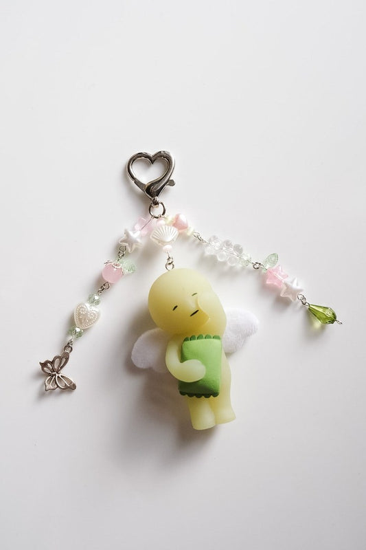 Sleepy Smiski Keychain