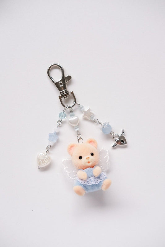 Blue Bear Slyvanian Family Keychain