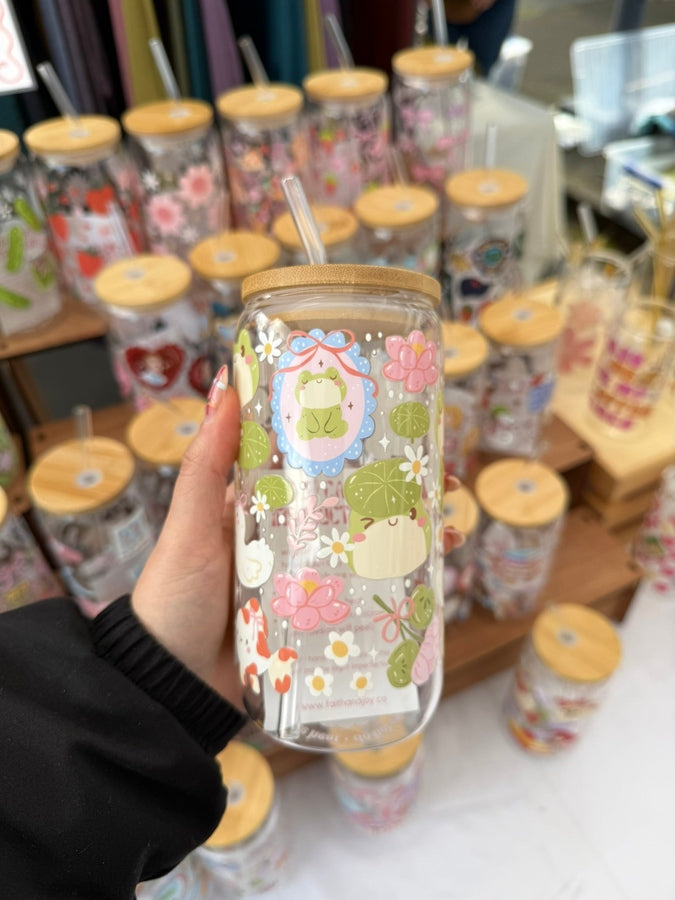 Froggie Glass Tumbler