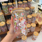 Spring Butterflies Glass Tumbler