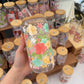 Hibiscus Glass Tumbler