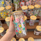 Surprise Song Flowers Glass Tumbler