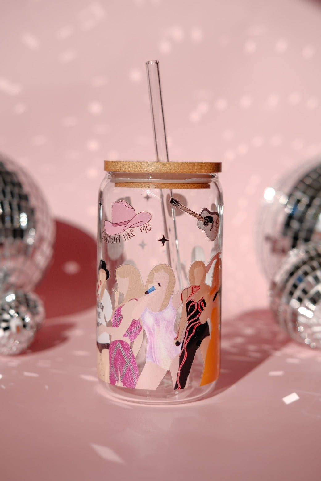 Eras Tour Outfits Glass Tumbler