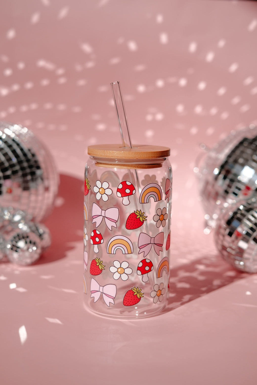 Funfetti Glass Tumbler