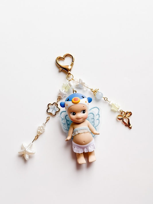 Blowfish Sonny Angel Keychain