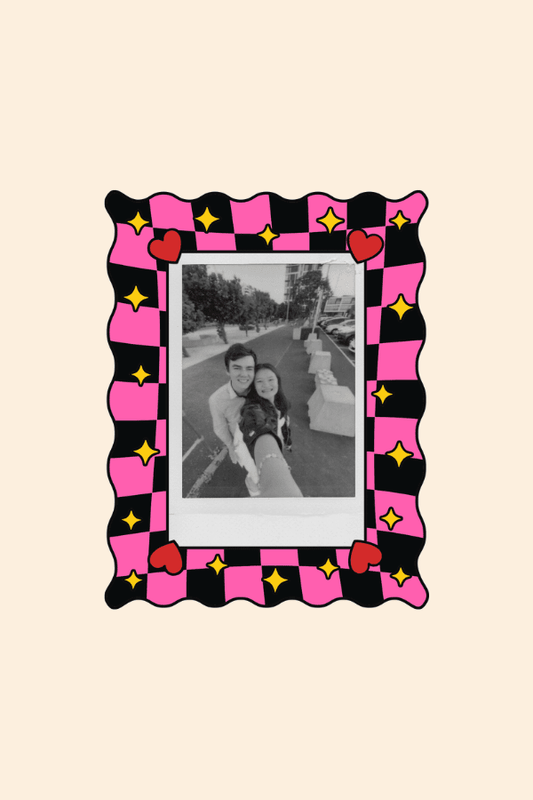 Y2K Instax Mini Magnetic Polaroid Frame