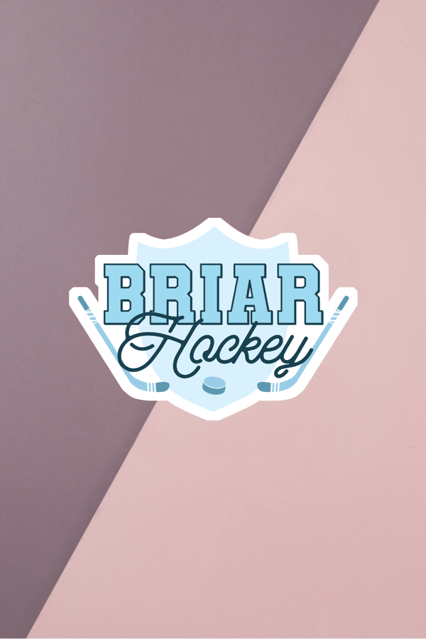 Briar Hockey Blue Sticker