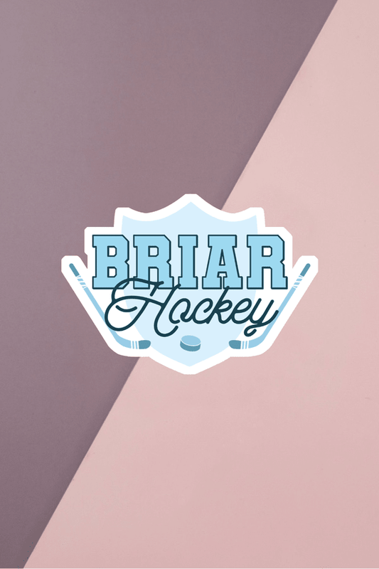 Briar Hockey Blue Sticker