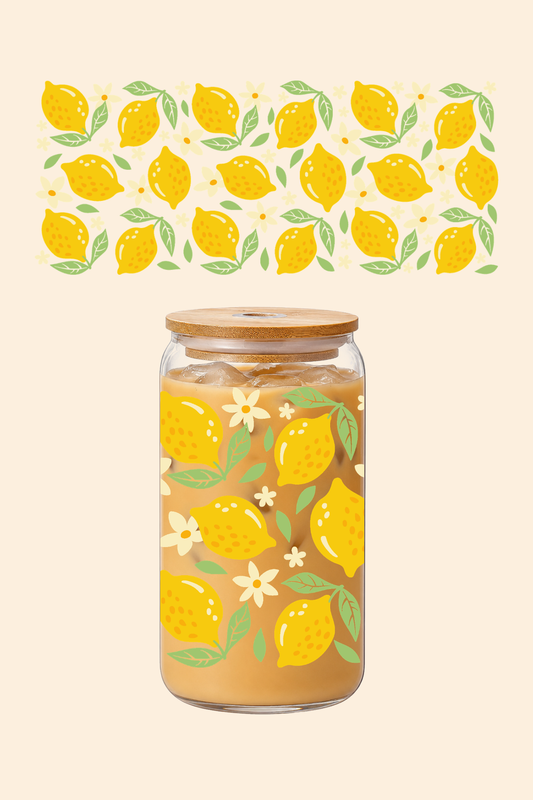 Lemon Glass Tumbler