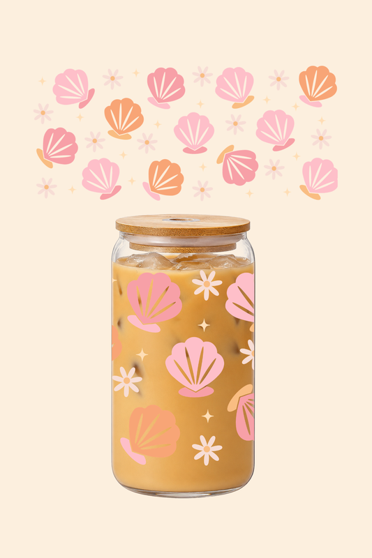 She Shells Glass Tumbler