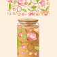 Flower Vines Glass Tumbler