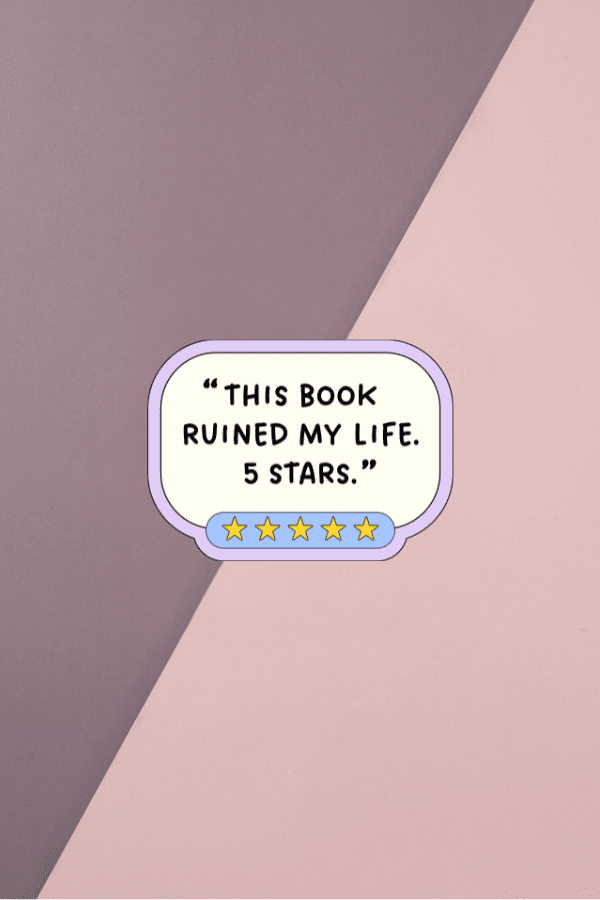 This Book Ruined My Life Sticker