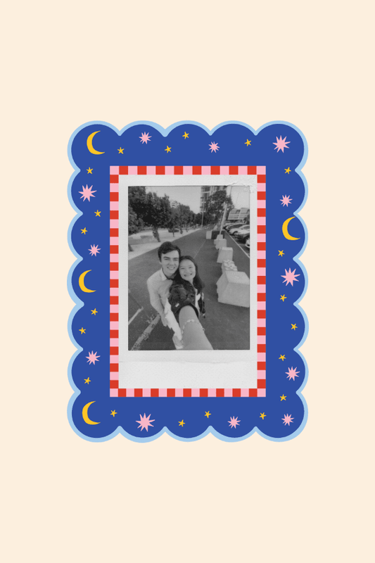 Moon Instax Mini Magnetic Polaroid Frame