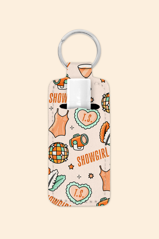 Showgirl - Lip Balm Holder Keychain
