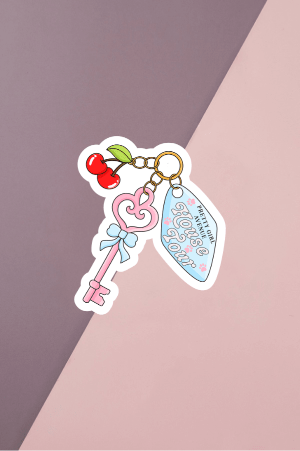 House Tour Keys Sticker