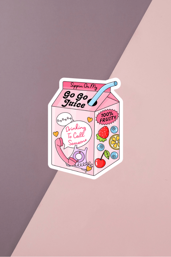 Go Go Juice Sticker