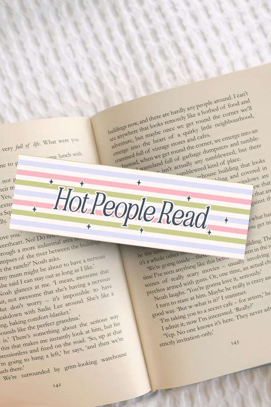Hot People Read Bookmark
