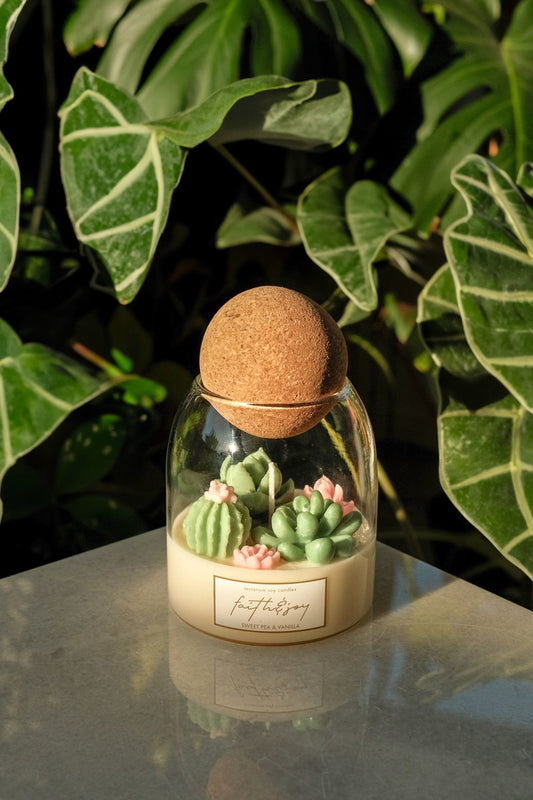Odelia's Garden - Terrarium Candle - faith&joy