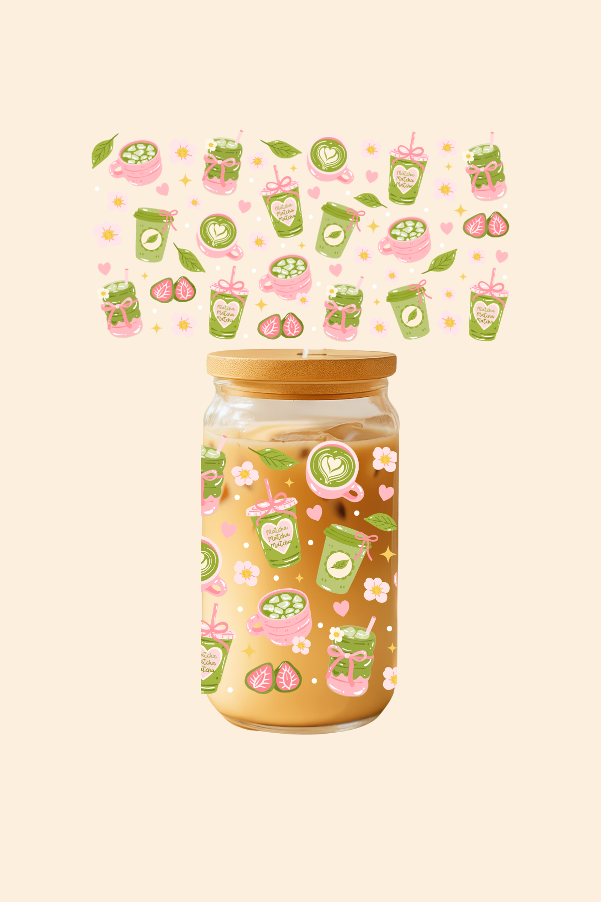 Matcha Glass Tumbler