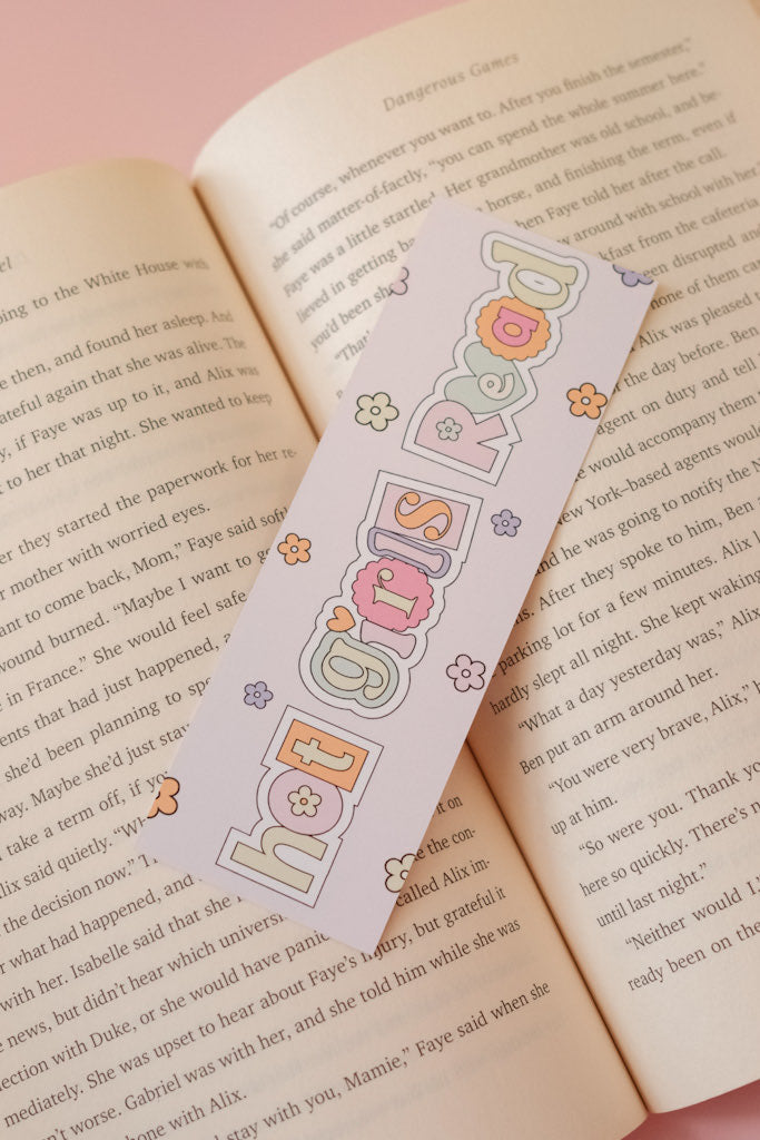 Hot Girls Read Bookmark