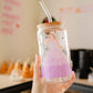 Taylor Swift Eras Glass Tumbler