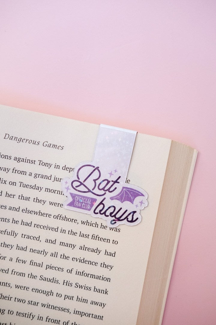 Bat Boys Fan Club Magnetic Bookmark