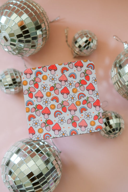 Smiley Mushies Coaster