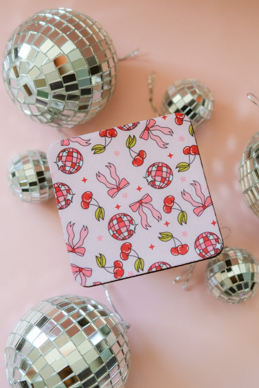 Disco & Bows Coaster