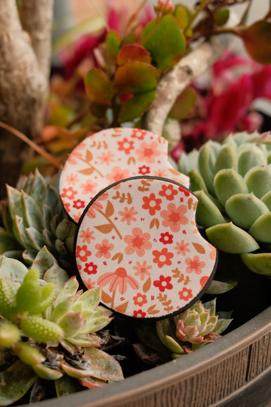 Autumn Fields Car Coasters - 2 Pack