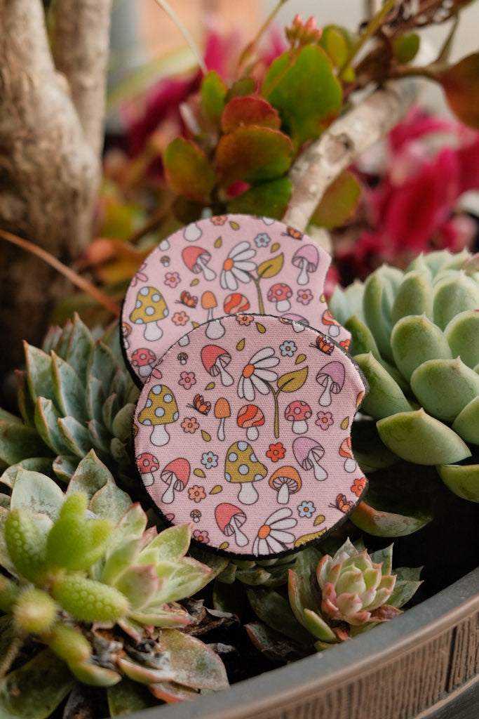 Mushies Car Coasters - 2 Pack