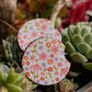 Flower Fields Car Coasters - 2 Pack