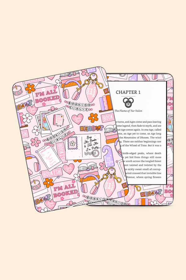 Bookish Moodboard - Kindle/Kobo Skin