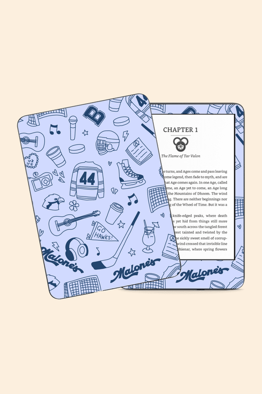 Off Campus Blue Icons - Kindle/Kobo Skin