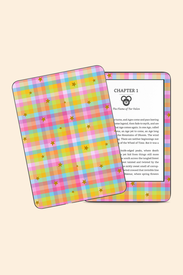 Starry Plaid - Kindle/Kobo Skin