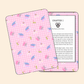 Bookish Floral - Kindle/Kobo Skin