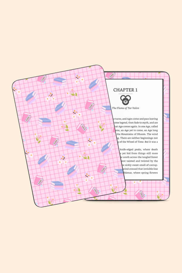 Bookish Floral - Kindle/Kobo Skin