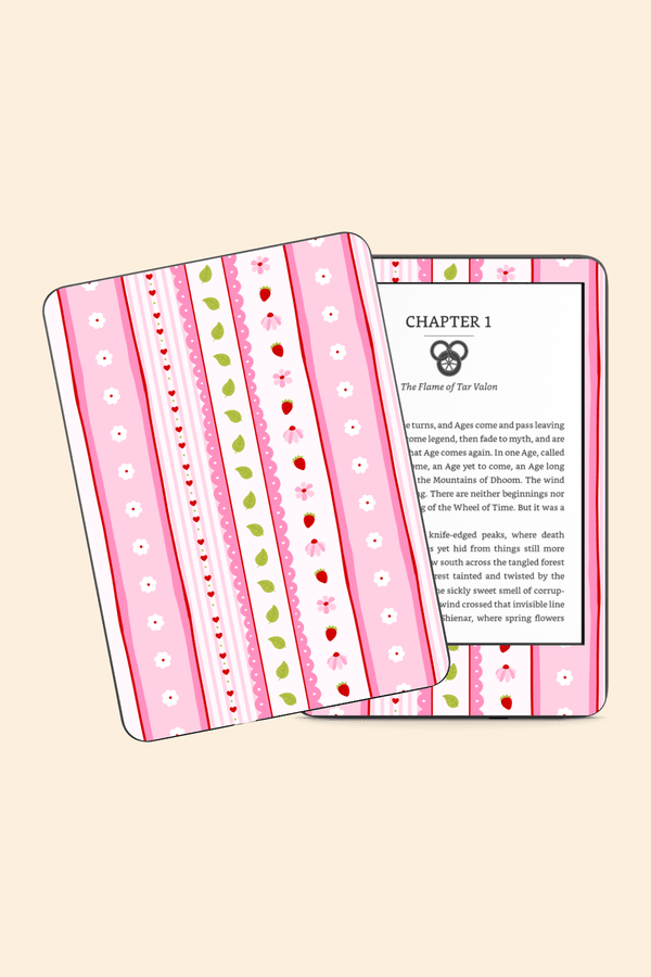Strawberry Pink - Kindle/Kobo Skin