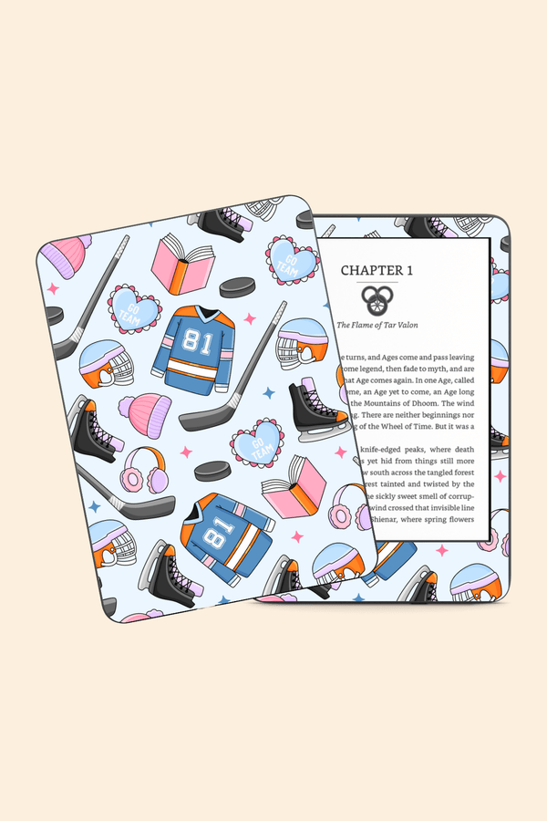 Hockey Romance Icons - Kindle/Kobo Skin