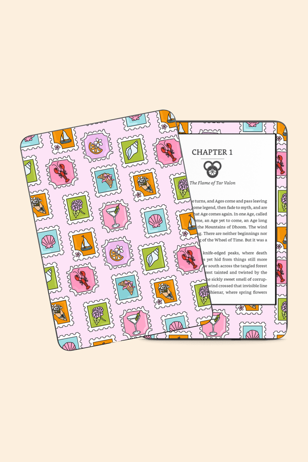 Summer Stamps - Kindle/Kobo Skin