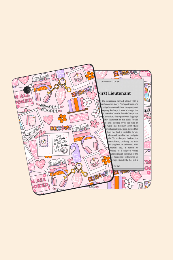 Bookish Moodboard - Kindle/Kobo Skin