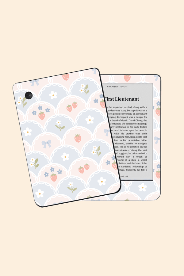 Lacy Strawberry Garden - Kindle/Kobo Skin