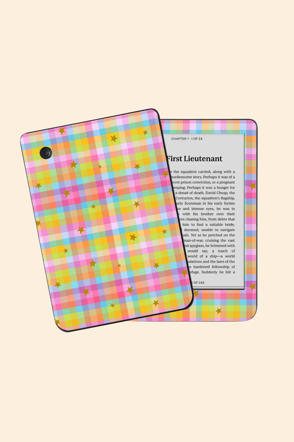 Starry Plaid - Kindle/Kobo Skin